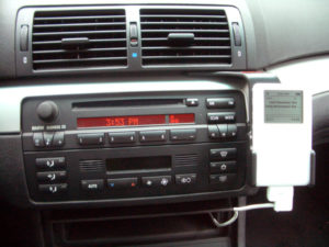 ipod automobile mount in bmw